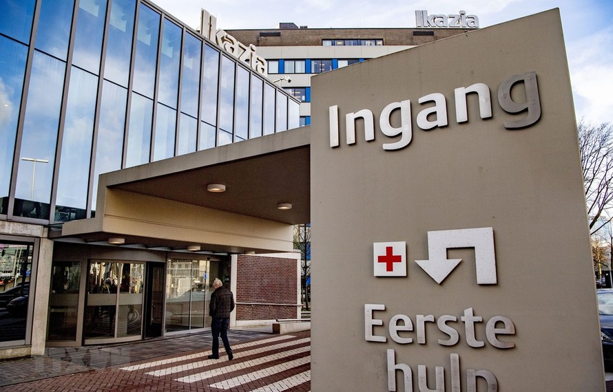 Bệnh viện Ikazia ở Rotterdam, Hà Lan nơi bệnh nhân nhiễm COVID-19 tử vong ngày 4/3/2020. (Ảnh: AFP/TTXVN)