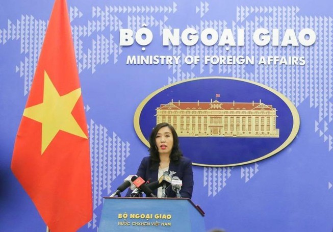 Người phát ngôn Bộ Ngoại giao Việt Nam Lê Thị Thu Hằng. 