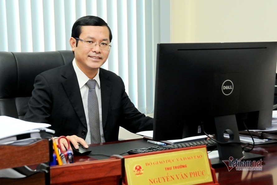 Thứ trưởng Bộ GD-ĐT Nguyễn Văn Phúc. Ảnh: MOET