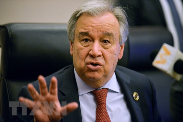 Tổng Thư ký LHQ Antonio Guterres. (Ảnh: AFP/TTXVN)