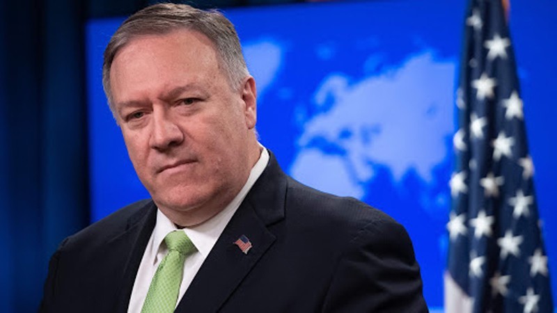 Ngoại trưởng Mỹ Mike Pompeo. Anh: Financial Times