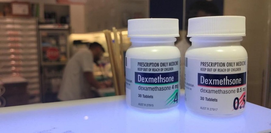 Cơ quan y tế Australia đề nghị sử dụng dexamethasone để điều trị bệnh nhân mắc Covid-19 nghiêm trọng. Ảnh The Conversation.