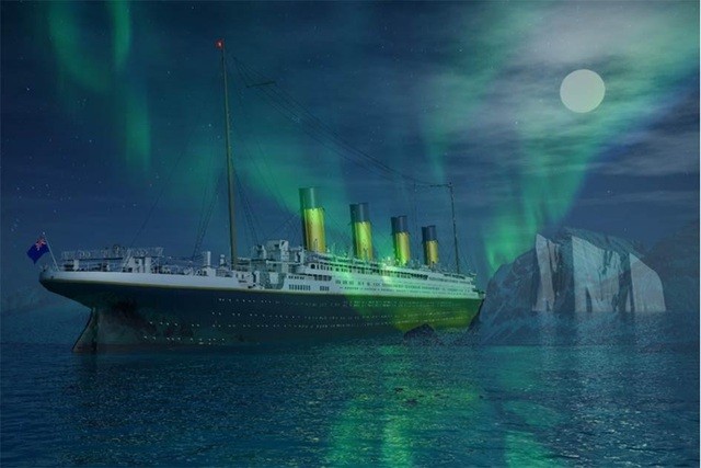 Cực quang được cho là một phần dẫn đến tai nạn thảm khốc của con tàu nổi tiếng Titanic.