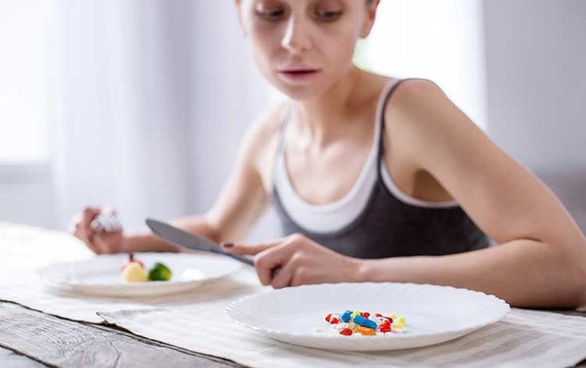 Chứng rối loạn ăn uống là căn bệnh tâm thần nguy hiểm thứ 2 thế giới. Ảnh: Shutterstock.