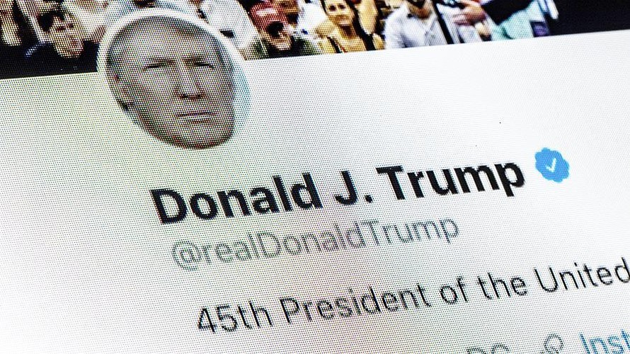 Tài khoản Twitter của ông Trump sẽ bị tước đặc quyền từ ngày 20/1/2021. (Ảnh: TASS)