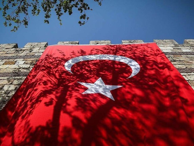 Quốc kỳ Thổ Nhĩ Kỳ.