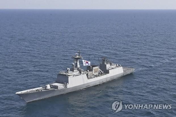 Tàu khu trục 4.400 tấn Choi Young. (Nguồn: Yonhap)