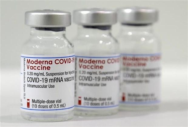 Vắcxin ngừa COVID-19 của Moderna. 