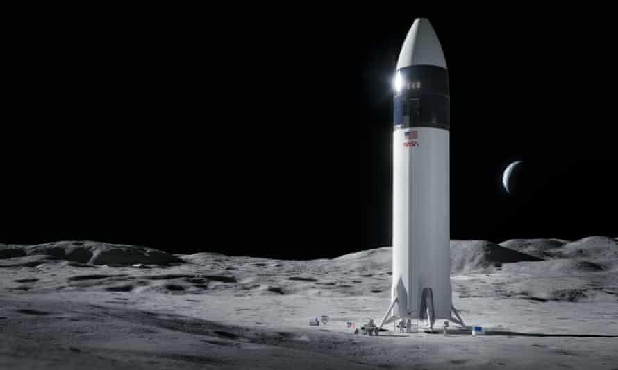 NASA tạm dừng hợp tác phát triển tàu đổ bộ Mặt Trăng với SpaceX