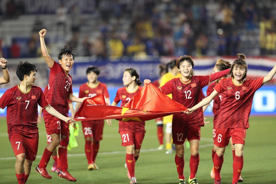 Tuyển nữ Việt Nam giành tấm vé lịch sử tham dự World Cup 2023