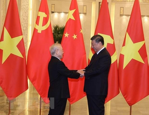 Thúc đẩy mạnh mẽ quan hệ đối tác hợp tác chiến lược toàn diện Trung - Việt