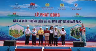 Phát động bảo vệ môi trường biển và hải đảo Việt Nam năm 2022