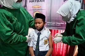 Indonesia lên kế hoạch tiêm vaccine ngừa COVID-19 cho trẻ dưới 6 tuổi