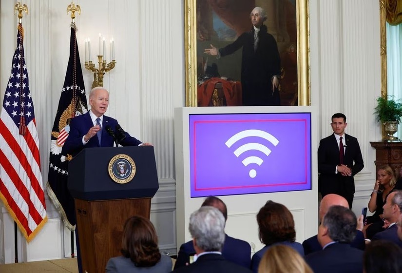 Mỹ sẽ chi 42 tỷ USD cho hạ tầng internet tốc độ cao