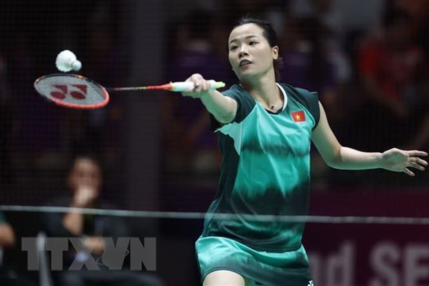 Tay vợt Nguyễn Thùy Linh xuất sắc thắng đối thủ hơn 16 bậc tại giải Cầu lông Canada mở rộng