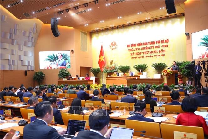 Phó Chủ tịch Quốc hội Nguyễn Khắc Định phát biểu chỉ đạo. Ảnh: Văn Điệp - TTXVN