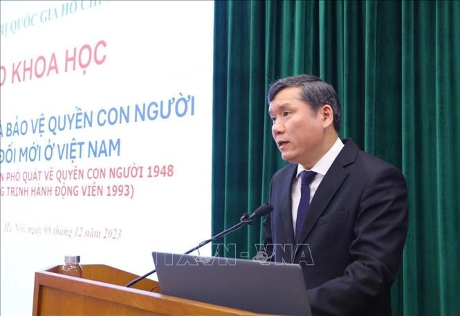 Thúc đẩy và bảo vệ quyền con người trong thời kỳ đổi mới ở Việt Nam