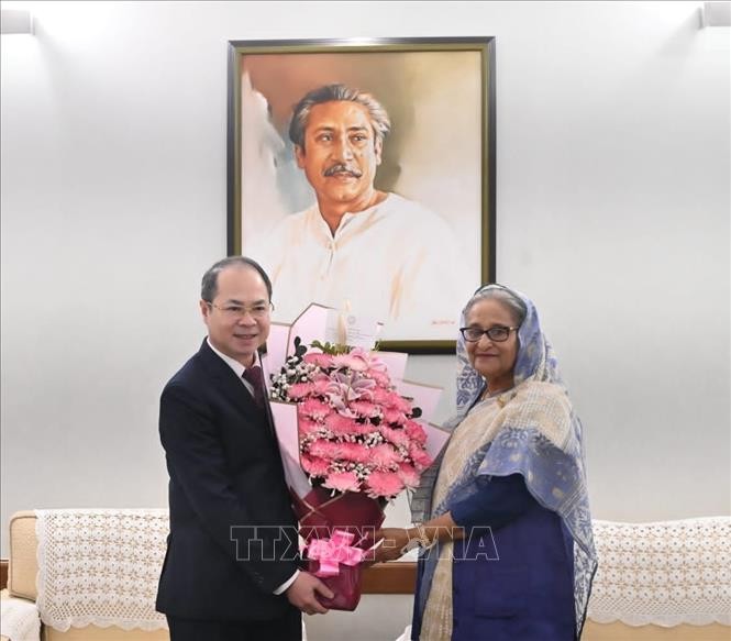 Thủ tướng S.Hasina tin tưởng tình hữu nghị Việt Nam-Bangladesh sẽ mang lại nhiều lợi ích thiết thực