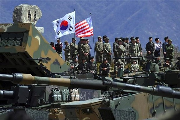 Hàn Quốc, Mỹ tiến hành tập trận chung ở Pohang