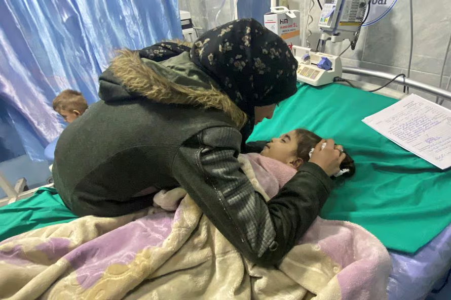 Nhiều trẻ em Gaza nhập viện trong tình trạng suy dinh dưỡng 
