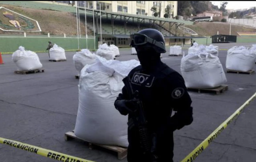 Bolivia thu giữ hơn 7 tấn cocaine đang được vận chuyển sang châu Âu