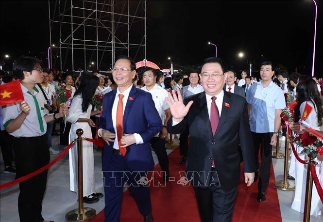 Chủ tịch Quốc hội Vương Đình Huệ dự Lễ kỷ niệm 20 năm tái lập tỉnh Đắk Nông