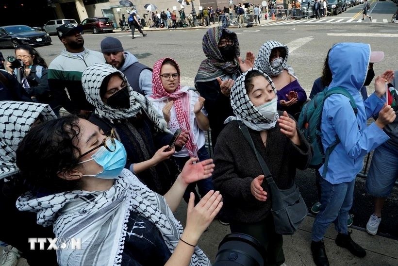 Biểu tình ủng hộ Palestine tại nhiều nước trên thế giới