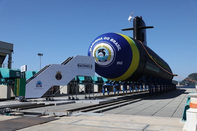 Hình ảnh chiếc tàu ngầm do Brazil tự đóng (Nguồn: navyrecognition.com)