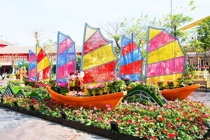 Lễ hội hoa xuân Sun World Halong Complex: Điểm hẹn hấp dẫn thu hút du khách dịp Tết