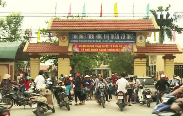 Trường Tiểu học thị trấn Vũ Thư, huyện Vũ Thư (Thái Bình)