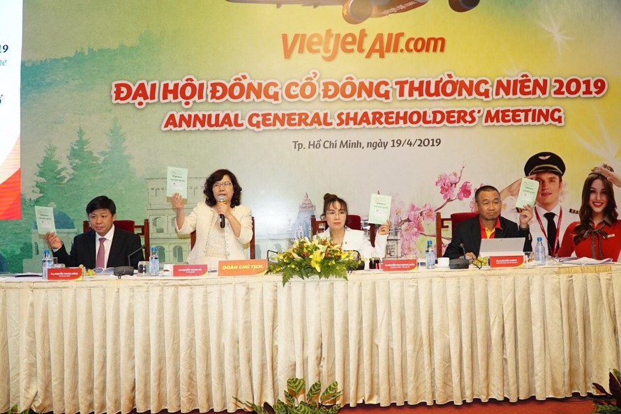 Đại hội đồng cổ đông thường niên 2019 của Vietjet. 