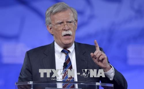 Cố vấn An ninh quốc gia Mỹ John Bolton. Ảnh: AFP/TTXVN