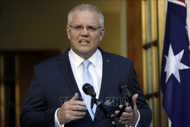 Thủ tướng Australia Scott Morrison. Ảnh: AFP/TTXVN