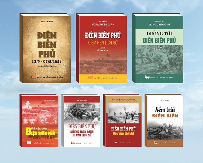 Bộ sách kỷ niệm 65 năm chiến thắng Điện Biên Phủ.