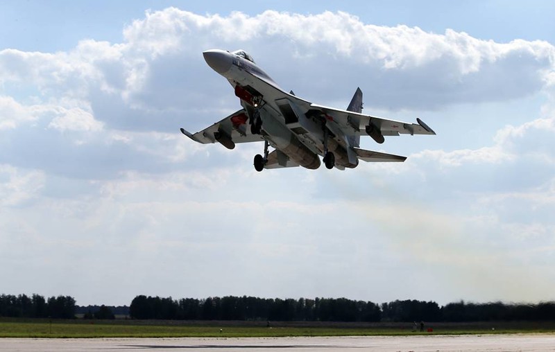 Tiêm kích Su-35 của Nga. Ảnh: Tass