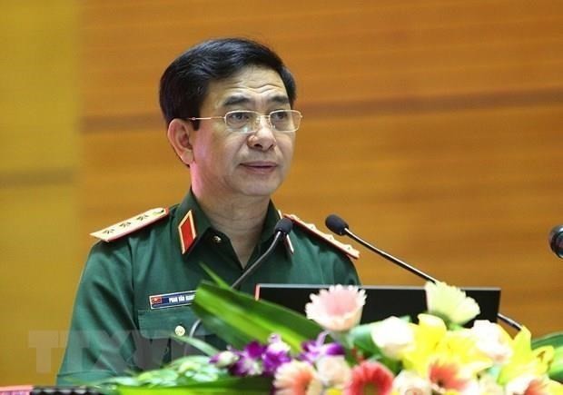Thượng tướng Phan Văn Giang, Tổng Tham mưu trưởng Quân đội Nhân dân Việt Nam, Thứ trưởng Bộ Quốc phòng. (Ảnh: Dương Giang/TTXVN)