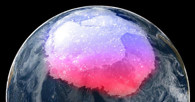 Nam Cực - Ảnh đồ họa từ NASA