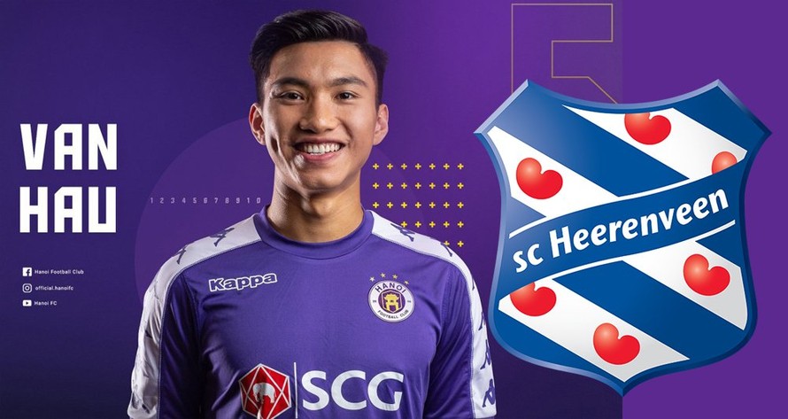  Đoàn Văn Hậu gia nhập SC Heerenveen.