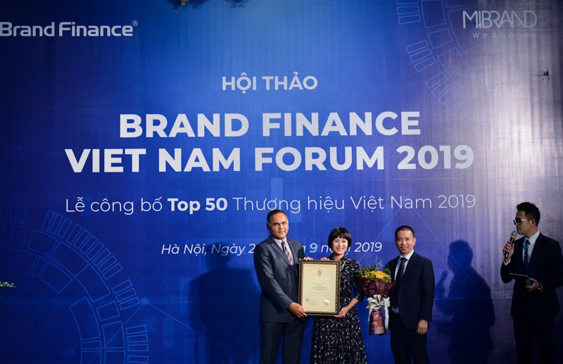 Viettel liên tiếp hai năm liền dẫn đầu Top 10 thương hiệu giá trị nhất Việt Nam