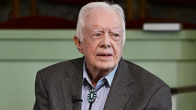  Cựu Tổng thống Mỹ Jimmy Carter. (Ảnh: AP)