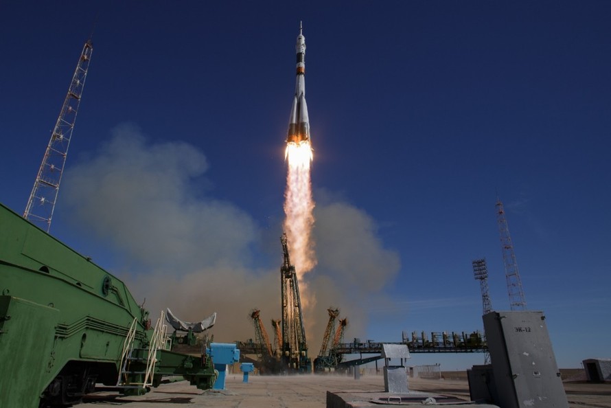 Tàu vũ trụ Soyuz do Nga sản xuất. - Ảnh: NASA