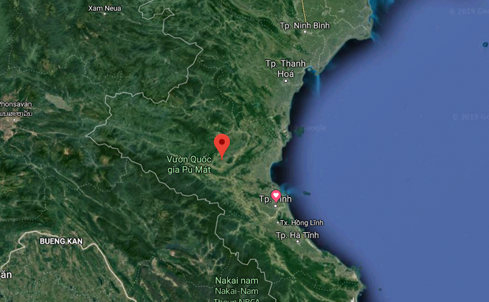 Huyện Tân Kỳ (Nghệ An) - nơi xảy ra động đất.