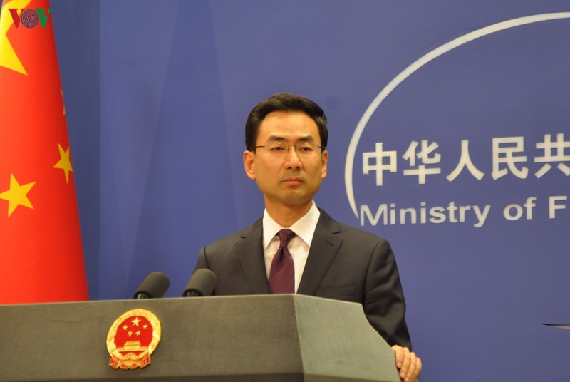 Người phát ngôn Bộ Ngoại giao Trung Quốc Cảnh Sảng.