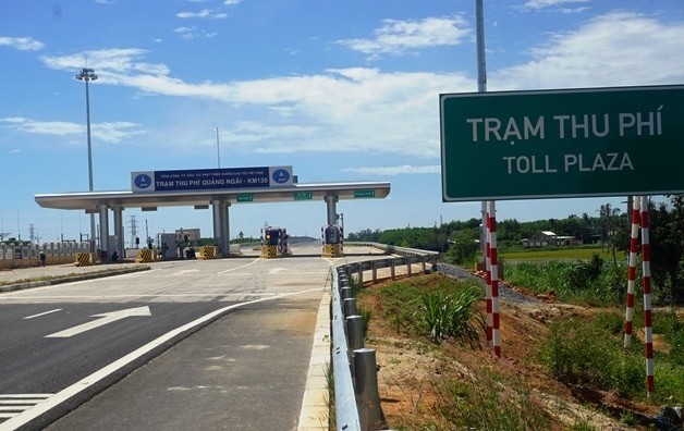 Từ ngày 1/1/2020 thu phí toàn tuyến cao tốc Đà Nẵng - Quảng Ngãi.