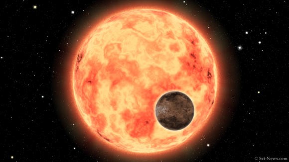 Siêu trái đất nóng hơn 1.800 độ xuất hiện cạnh 'bản sao mặt trời'