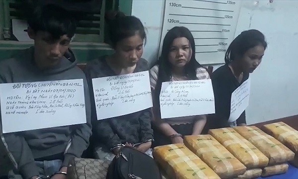 4 nghi phạm mang quốc tịch Lào - Ảnh: Vnexpress
