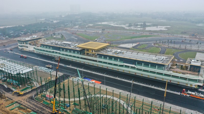 Đường đua F1 Hà Nội tăng tốc vào giai đoạn hoàn thiện