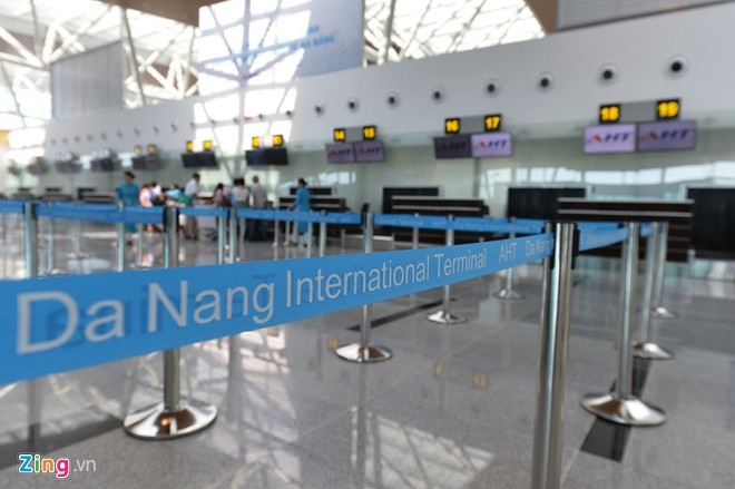Nhiều chuyến bay từ sân bay Đà Nẵng tới các điểm đến tại Hàn Quốc đã bị hủy bỏ.