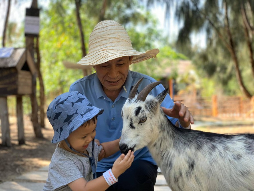 Trẻ tìm hiểu về động vật tại FLC Zoo Safari Park Quy Nhơn