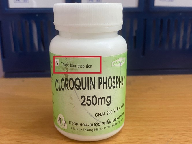 Chloroquine là thuốc bán theo đơn, thuộc nhóm thuốc độc bảng B